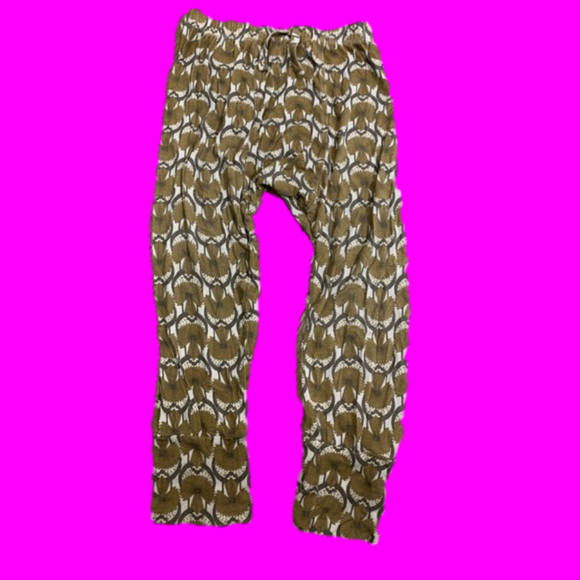 Kate Quinn Organics classic panda pant, “art deco” print - soft bamboo 5T - Picture 1 of 4